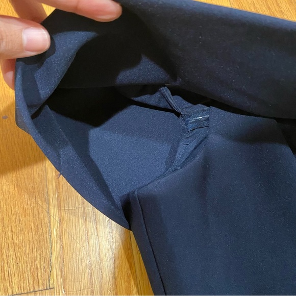 Eliza J NWT Navy Blue Cocktail Midi Dress - Picture 4 of 4